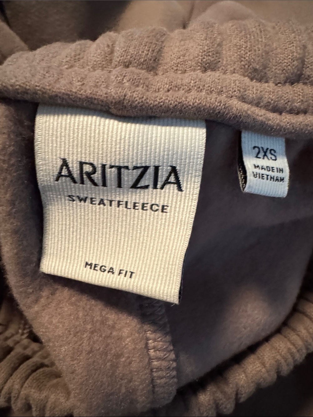 Aritzia Chocolate Brown Wide-Leg Sweatpants - Picture 2 of 2